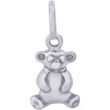 Sterling Silver Bear Charm photo