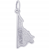 Sterling Silver Virginia Charm photo