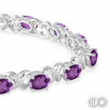 Ashi Diamonds Silver Gemstone Bracelet photo