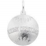 Rembrandt Sterling Silver Christmas Ornament Charm photo