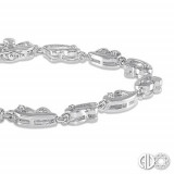 Ashi Diamonds Silver Heart Bracelet photo