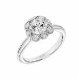 ArtCarved Halo Diamond Engagement Ring photo