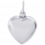 Sterling Silver Heart Charm photo