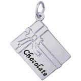 Sterling Silver Choclate Box Charm photo