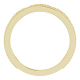 14K Yellow Stackable Ring - 51668102P photo 2