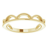 14K Yellow Stackable Ring - 51668102P photo 3