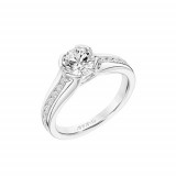 ArtCarved Straight Diamond Engagement Ring photo
