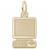 Rembrandt 14k Yellow Gold Computer Charm photo