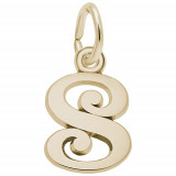 Rembrandt 14k Yellow Gold Initial "S" Charm photo