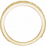 14K Yellow Stackable Ring - 51701102P photo 2