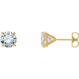 14K Yellow 3/4 CTW Diamond 4-Prong Cocktail-Style Earrings - 297626113P photo