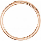 14K Rose Stackable Ring - 51656103P photo 2