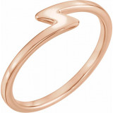 14K Rose Stackable Ring - 51656103P photo