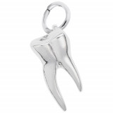 Rembrandt Sterling Silver Tooth Charm photo