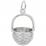 Rembrandt Sterling Silver Basket Charm photo