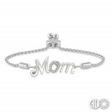 Ashi Diamonds Silver Mom Lariat Bracelet photo
