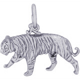 Sterling Silver Gold Tiger Charm photo