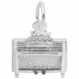 Rembrandt Sterling Silver Spinet Charm photo