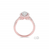 Ashi 14k Rose Gold Marquise Shape Diamond Lovebright Engagement Ring photo 3