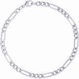 Sterling Silver 8 Inch Charm Bracelet photo