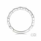 Ashi 14k White Gold Free Form Diamond Fashion Ring photo 3