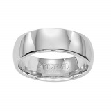 ArtCarved Palladium 6mm Low Dome Comfort Fit Wedding Band photo