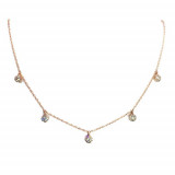 Diamond Durrells 14k Rose Gold Diamond Necklace photo