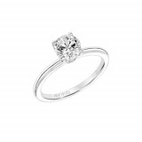 ArtCarved Solitaire Diamond Engagement Ring photo 2