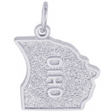 Sterling Silver Ohio Charm photo