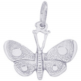 Sterling Silver Butterfly Charm photo