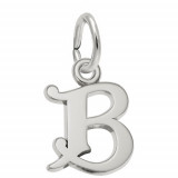 Rembrandt Sterling Silver Initial "B" Charm photo