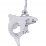 Sterling Silver Shark Charm photo