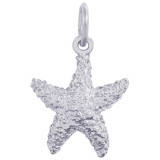 Sterling Silver Starfish Charm photo