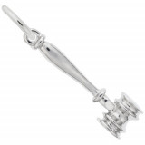 Rembrandt Sterling Silver Gavel Charm photo