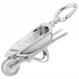 Rembrandt Sterling Silver Wheel Barrow Charm photo