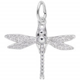 Rembrandt Sterling Silver Dragonfly Charm photo