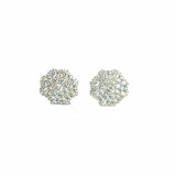Forevermark 18k White Gold Diamond Earrings photo