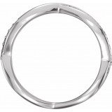 14K White 1/5 CTW  Diamond Infinity-Inspired Ring - 122898600P photo 2