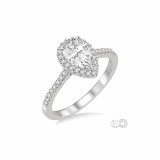 Ashi 14k White Gold Diamond Engagement Ring photo