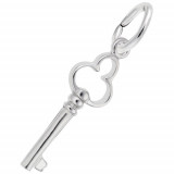 Rembrandt Sterling Silver Key Charm photo