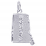 Sterling Silver Connecticut Charm photo