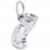 Sterling Silver Boxing Glove Charm photo