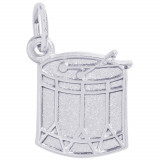 Sterling Silver Drum Charm photo