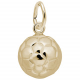 Rembrandt 14k Yellow Gold Soccer Ball Charm photo