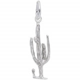 Rembrandt Sterling Silver Cactus Charm photo