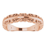 14K Rose Stackable Ring - 51699103P photo 3