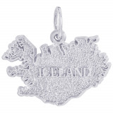 Sterling Silver Iceland Charm photo