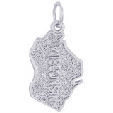Sterling Silver Wisconsin Charm photo