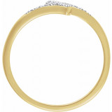 14K Yellow 1/10 CTW Diamond Ring - 65212660000P photo 2