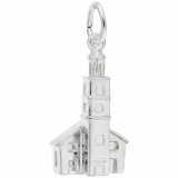 Rembrandt Sterling Silver St. John's Church Charm photo